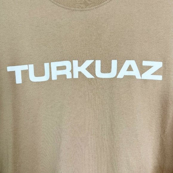 Independent Trading Company Mens Tan Turkuaz Powerfunk Long Sleeve T Shirt Sz XL - Picture 2 of 9